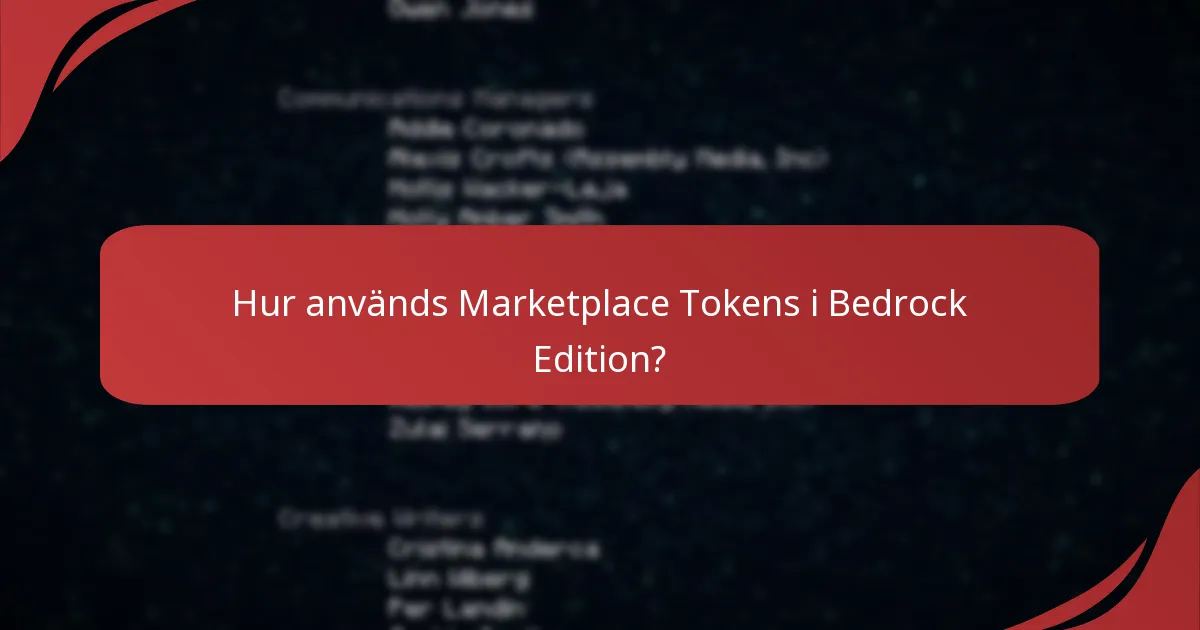Hur gör man anspråk på Minecraft Marketplace Tokens?