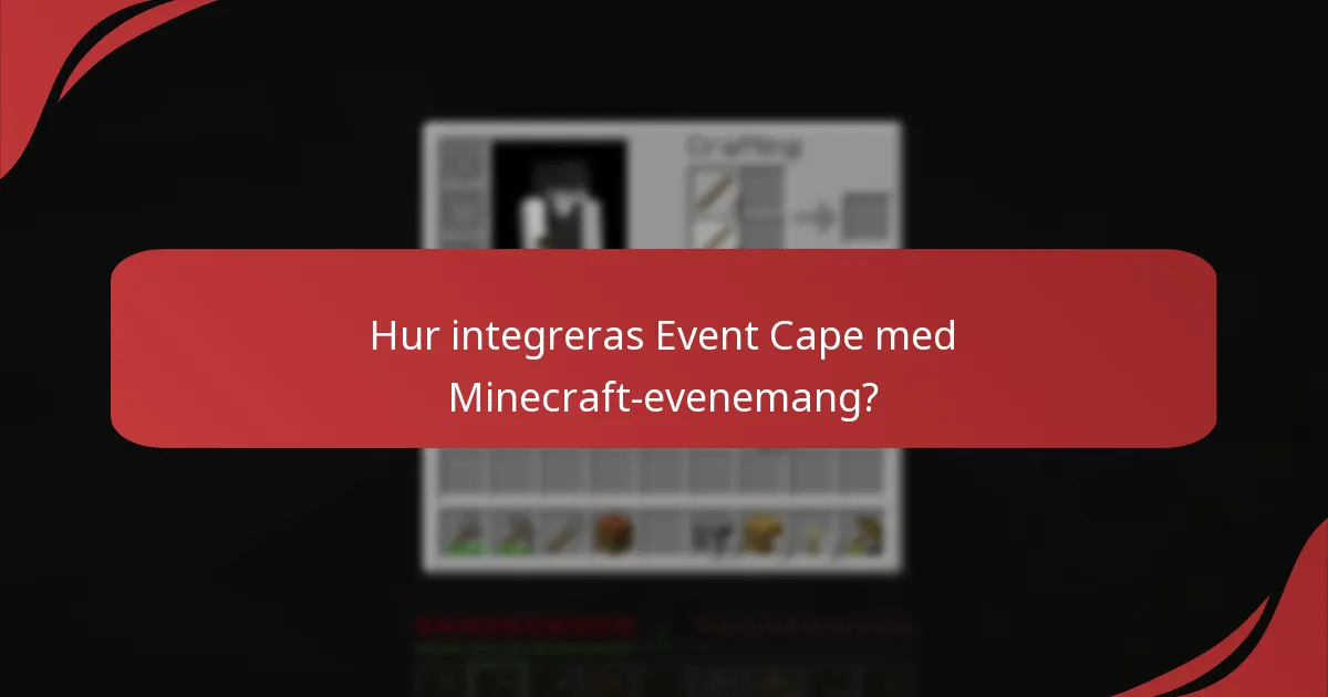 Hur kan spelare lösa in Minecraft Event Cape?