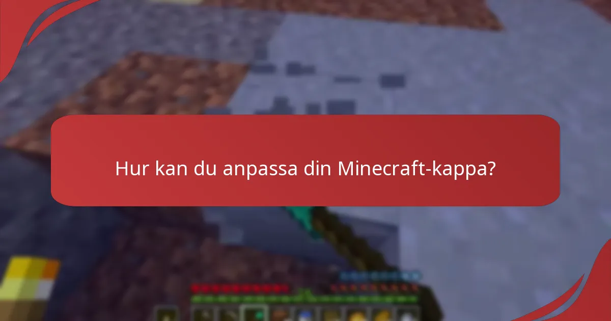 Vilka är synlighetsalternativen för kappor?