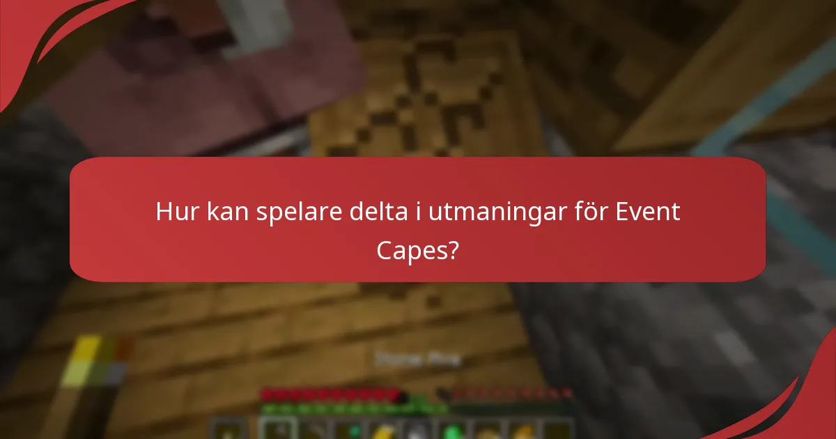 Vilka gemenskapsevenemang erbjuder Event Capes?