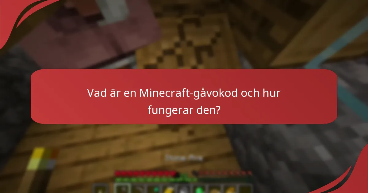 Hur integreras Minecraft Marketplace med gåvokoder?