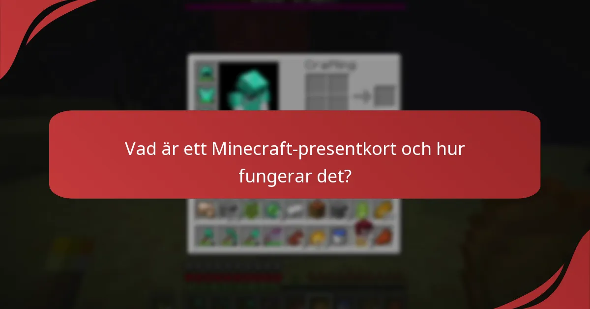 Hur jämför sig Minecraft-presentkort med andra spelpresentkort?