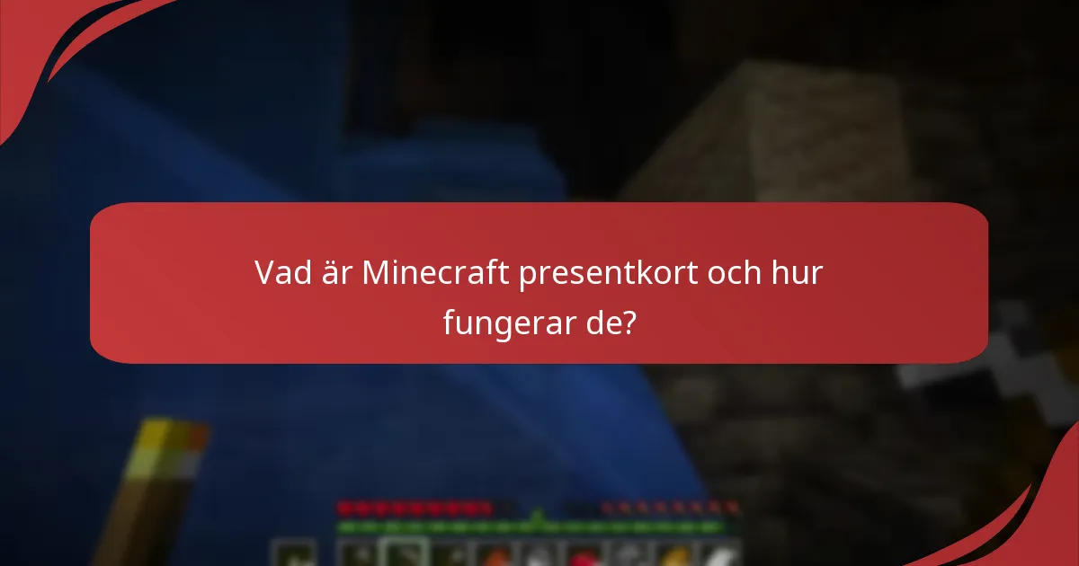 Vilka specialutgåvor av Minecraft presentkort finns tillgängliga?