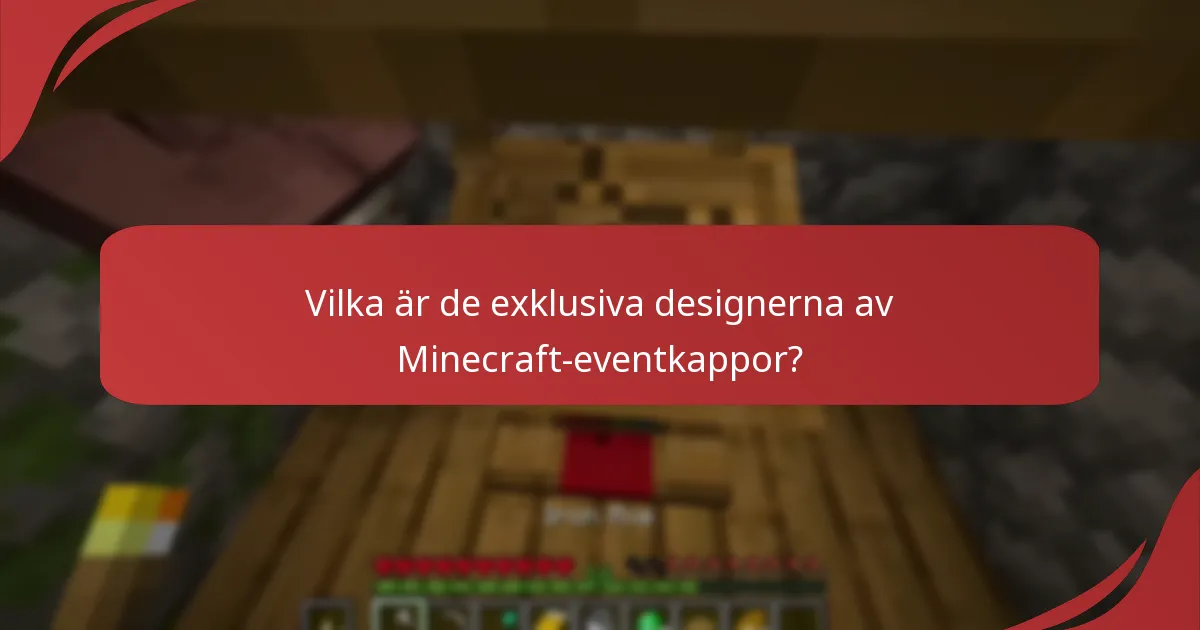 Hur man får Minecraft-eventkappor?