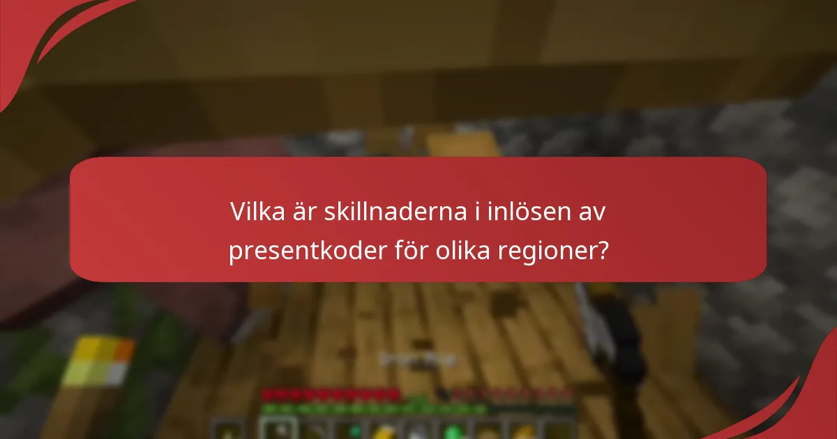 Vilka är bästa metoderna för att lösa in Minecraft-presentkoder?