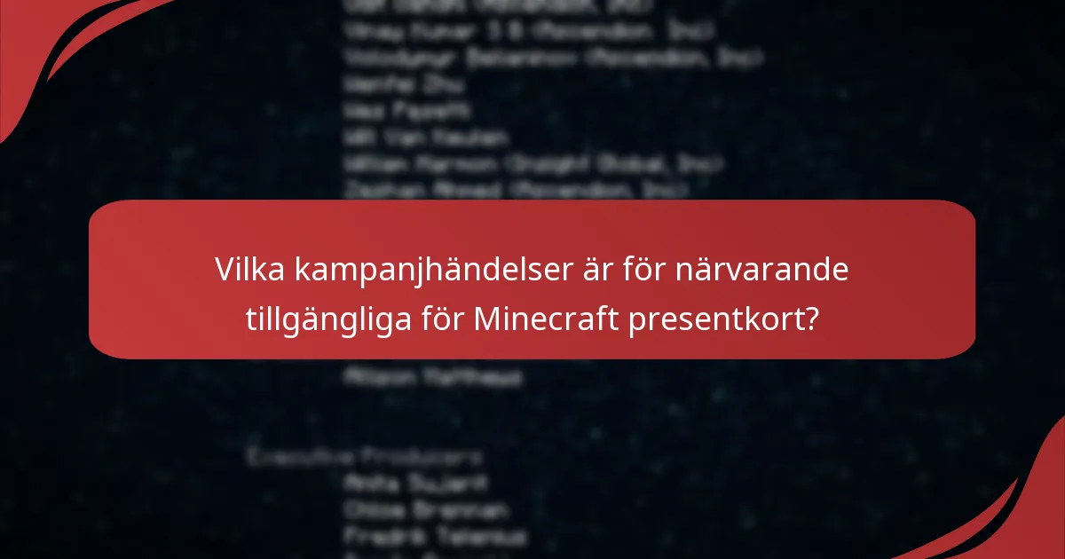 Hur hittar man de bästa erbjudandena på Minecraft presentkort?